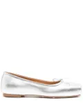 Aeyde Gabriella ballet flats - Silver