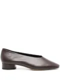 Aeyde Delia ballet flats - Brown