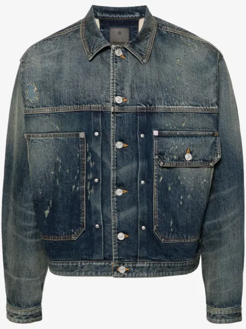Givenchy distressed denim jacket
