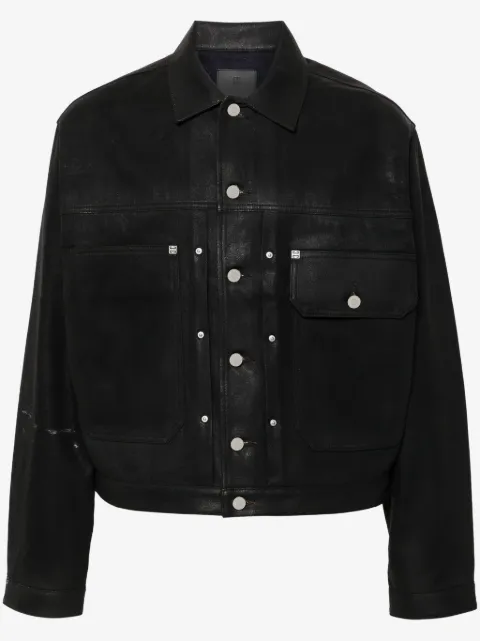 Givenchy coated denim jacket