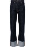 Semicouture turn-up hem jeans - Blue