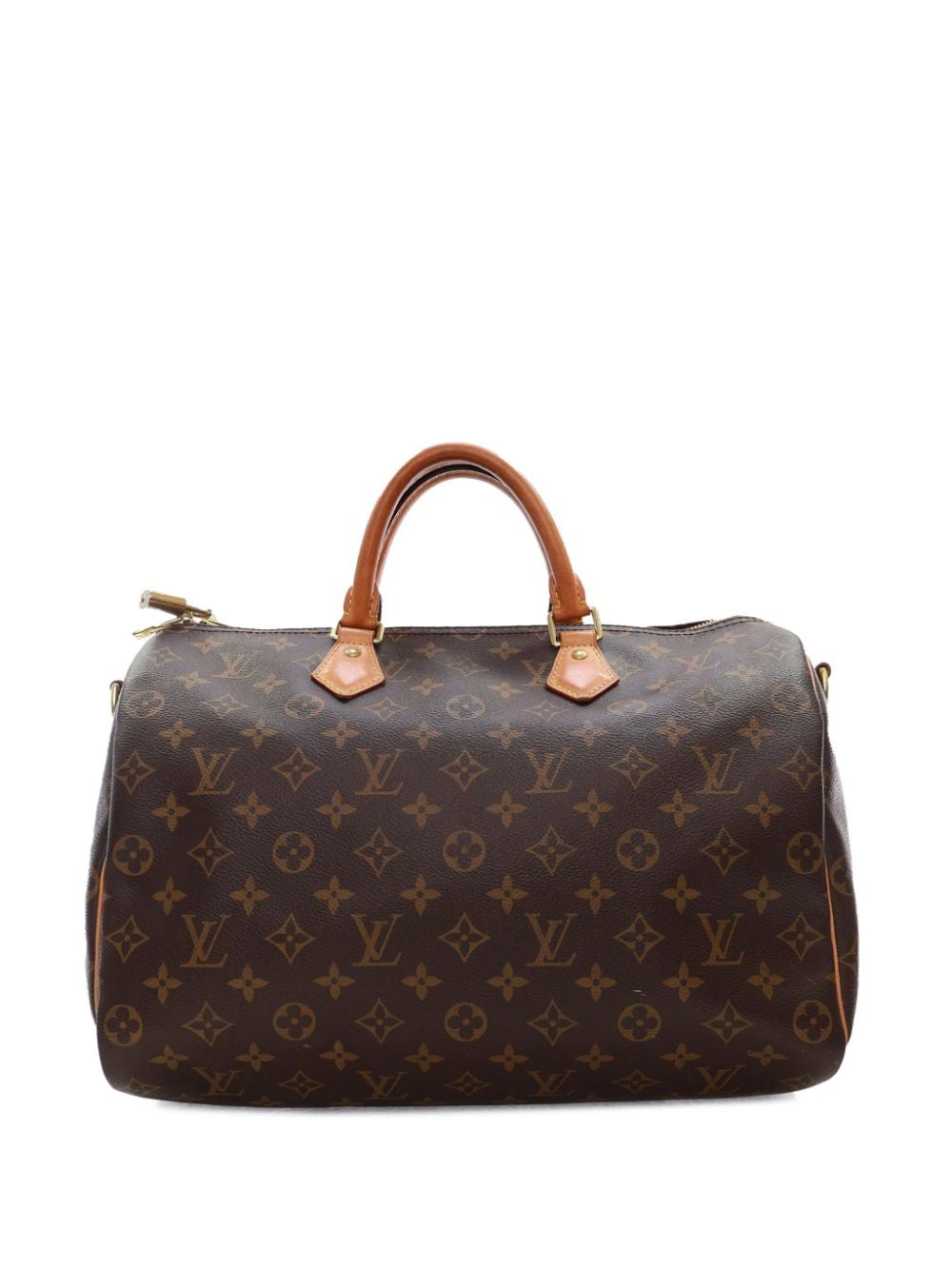 Louis Vuitton Pre-Owned 2020 Monogram Speedy Bandouliere 35 satchel - Bruin