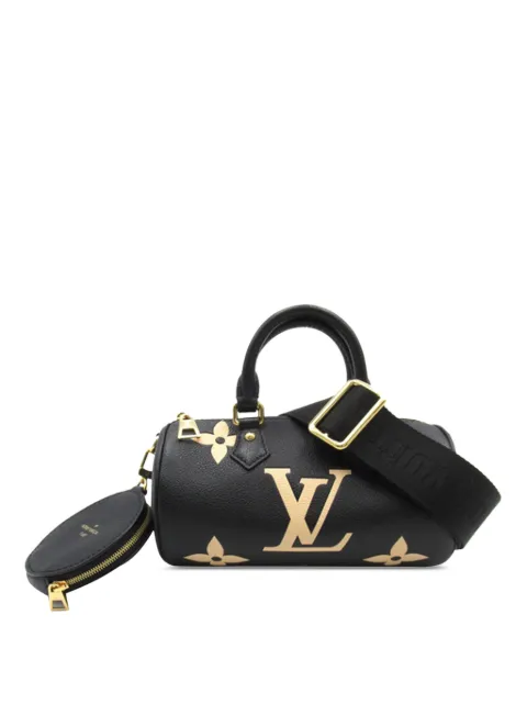 Louis Vuitton Pre-Owned 2021-2023 Bicolor Monogram Empreinte Giant Papillon BB satchel WOMEN