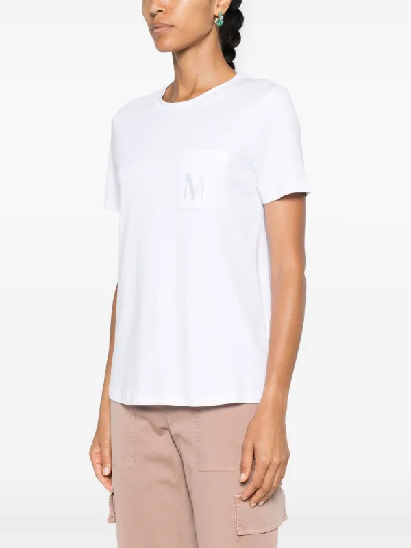 S Max Mara Madera Tシャツ | ホワイト | FARFETCH JP