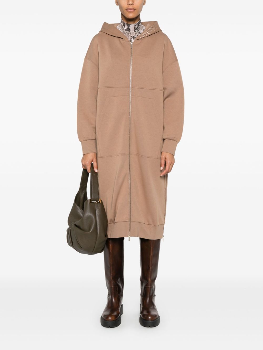 Max Mara Dritto jas - Bruin