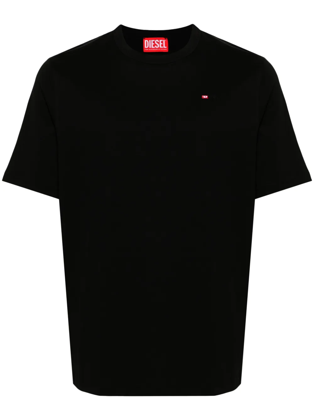 logo-embroidered T-shirt