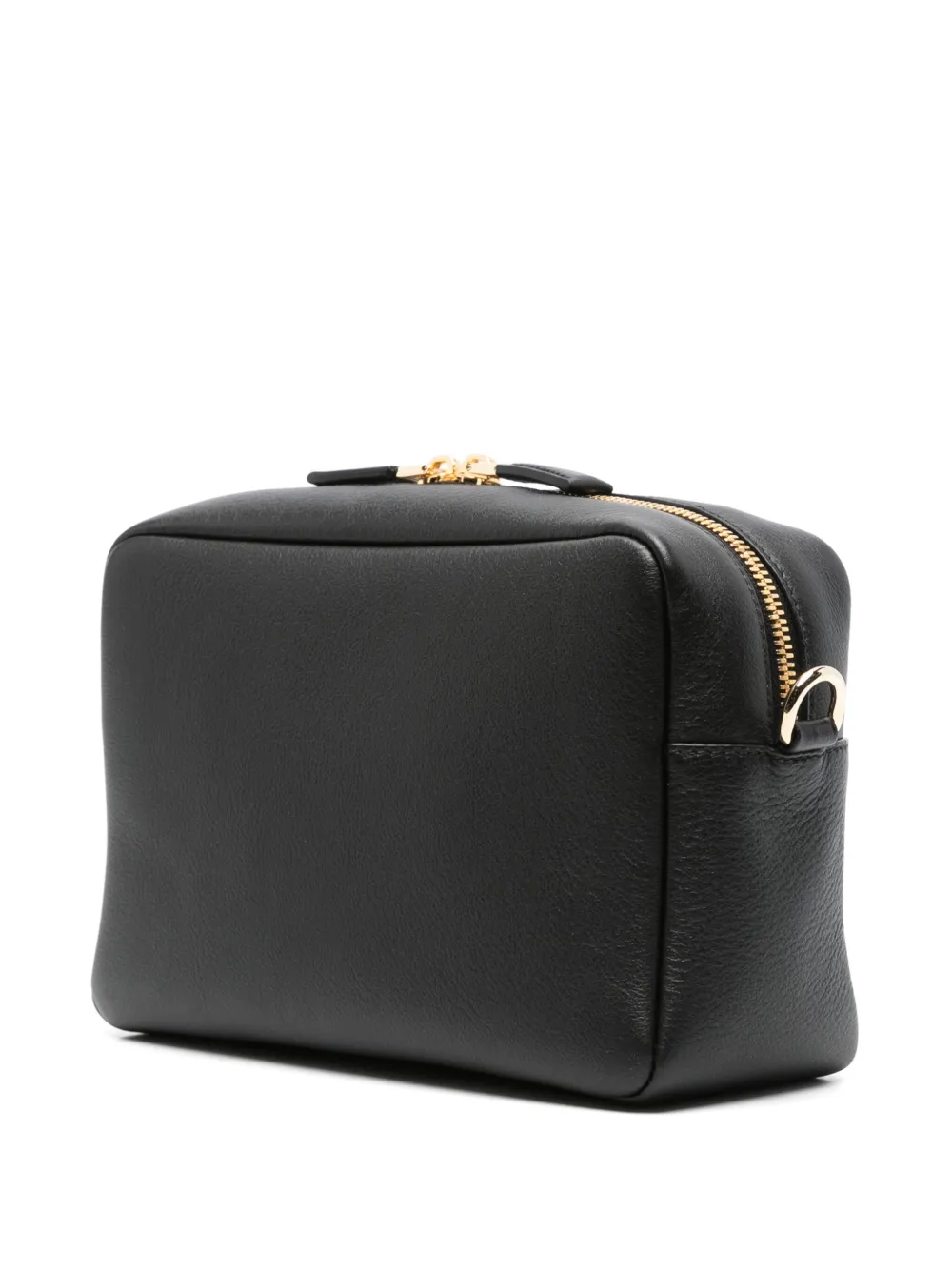 Prada Schoudertas met logo Zwart