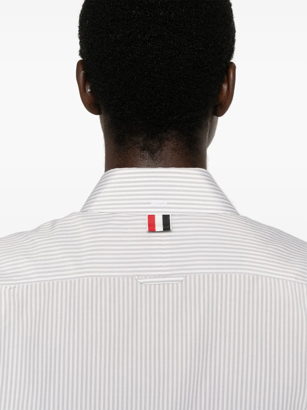 Thom Browne Blousejurk met strikmanchetten Grijs