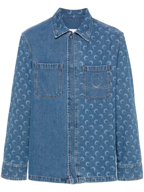 Marine Serre Moon Laser overshirt