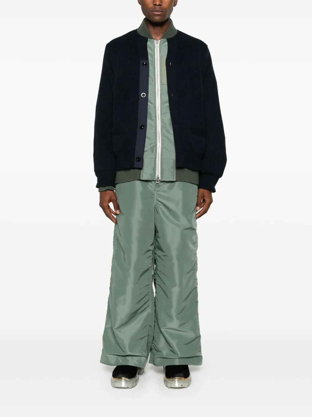 sacai chamarra bomber a capas | Chamarras bomber | Image 2