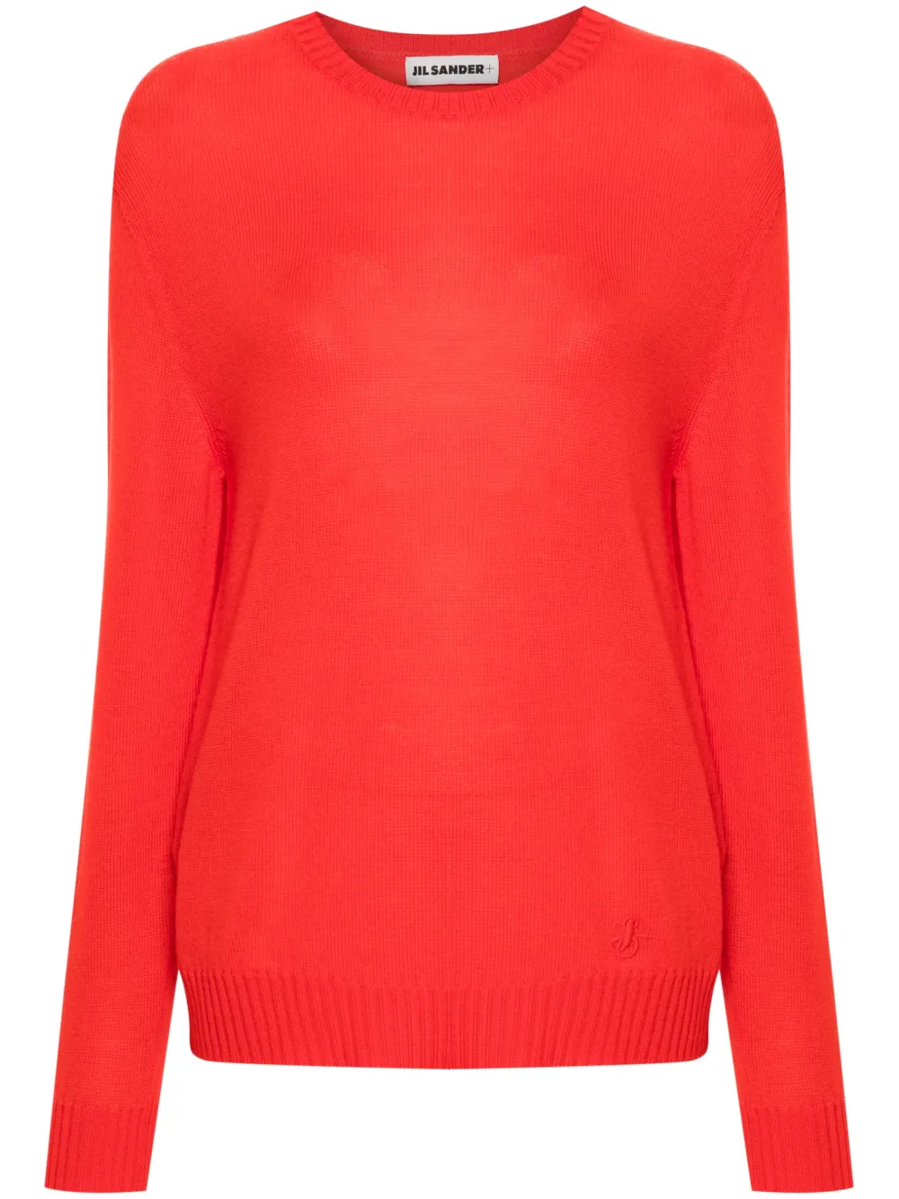 Jil Sander suéter de tejido fino | rojo | Image 1