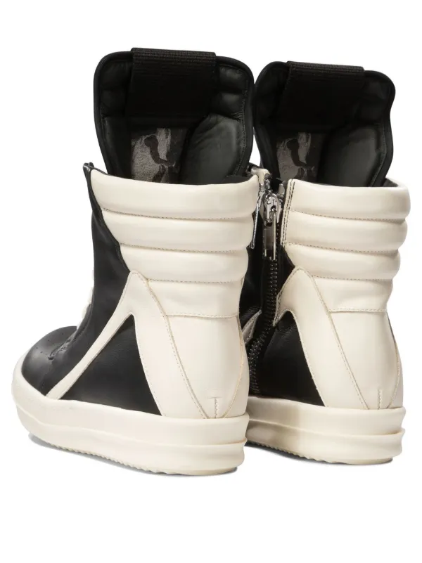 大人気！Rick Owens 厚底 Geobasket スニーカー特集 Rick Owens DRKSHDW Geobasket ハイカットスニーカー | ブラック