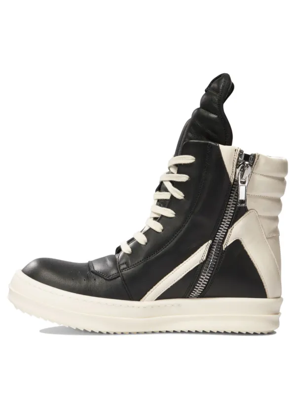 大人気！Rick Owens 厚底 Geobasket スニーカー特集 Rick Owens DRKSHDW Geobasket ハイカットスニーカー | ブラック
