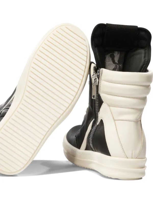 人気 Rick Owens 厚底 Geobasket スニーカー RICK OWENS Geobasket 厚底 ハイカット スニーカー ピンク 靴
