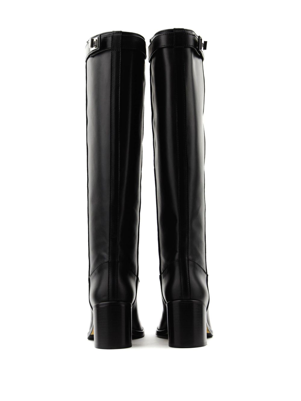 Paul Warmer 65mm knee-high leather boots Black