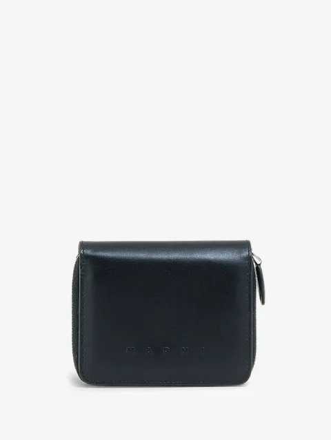 Marni logo-embossed leather wallet