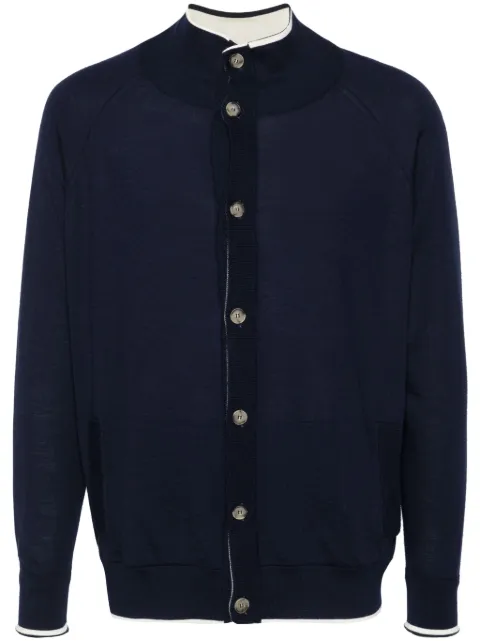 Kiton reversible cardigan