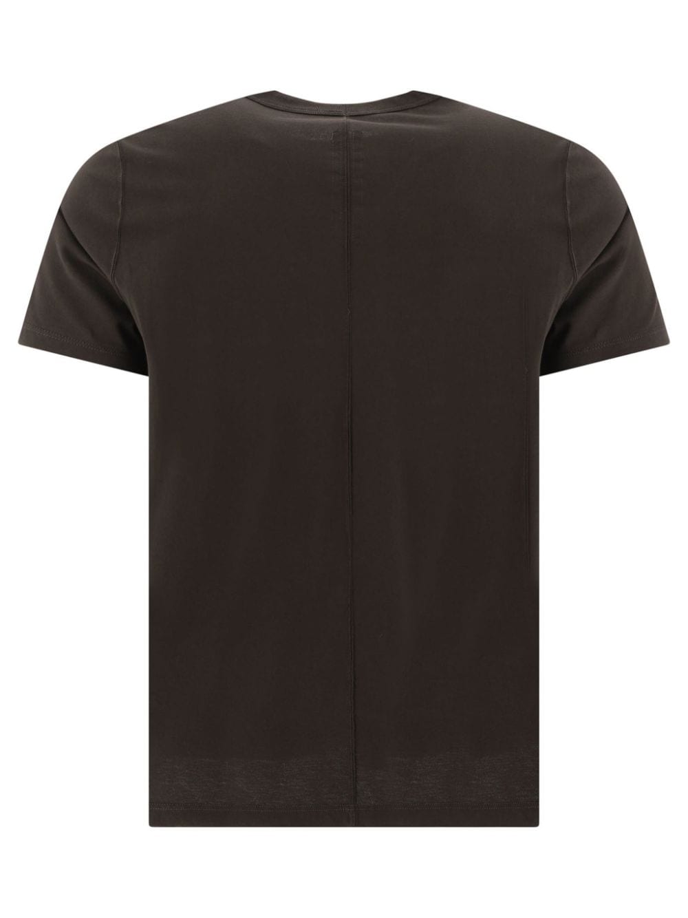 Shop Rick Owens Drkshdw Level Organic-cotton T-shirt In Brown