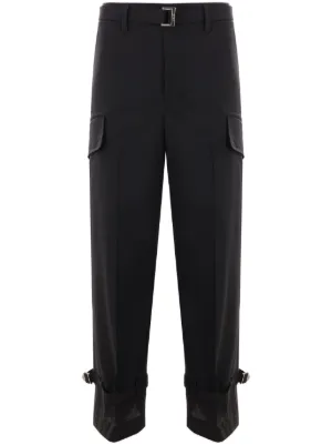 Sacai（サカイ）ワイドパンツ - FARFETCH