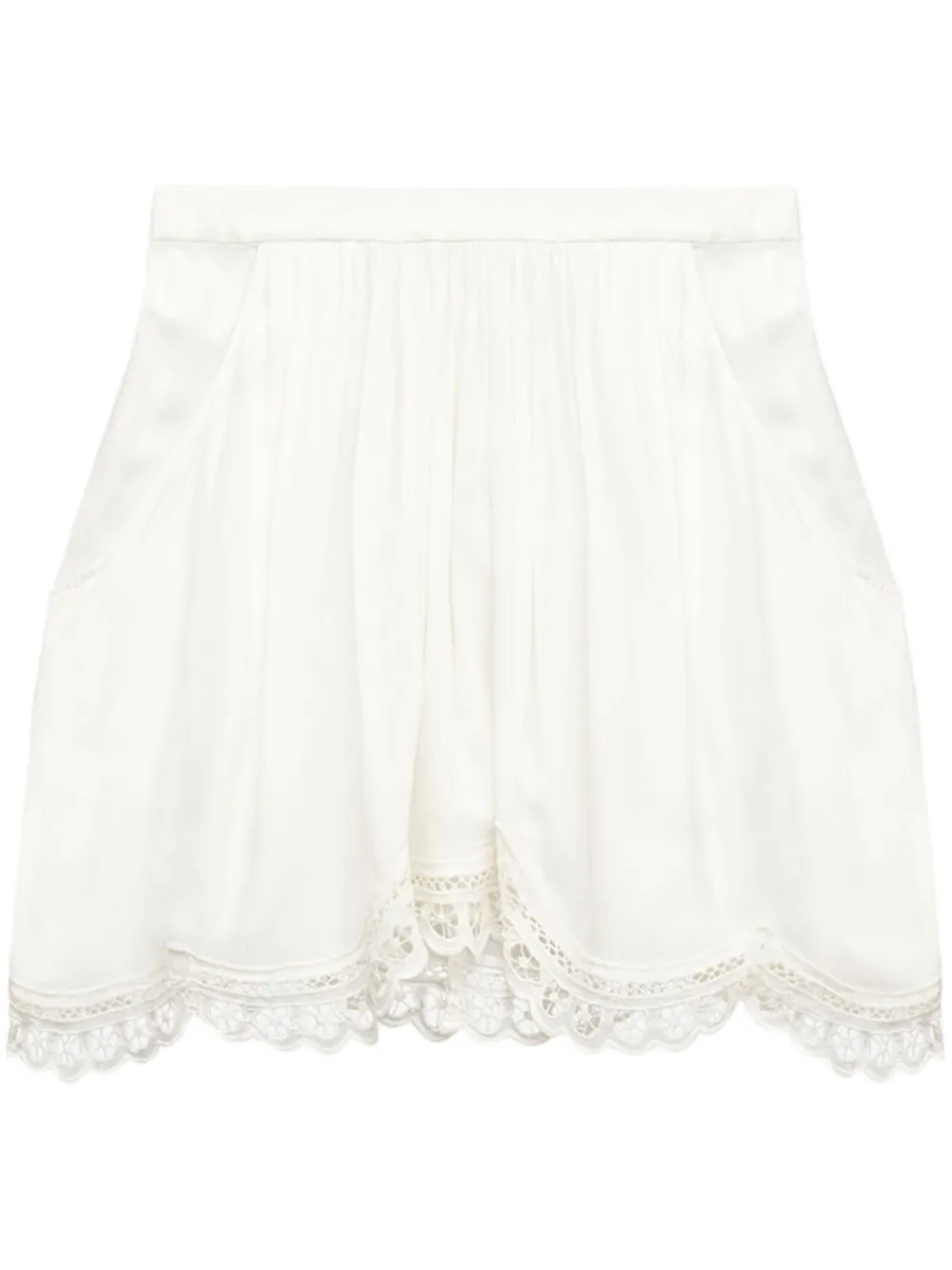 MARANT ÉTOILE Francesca ミニスカート - ホワイト MARANT ÉTOILE Francesca ミニスカート - ホワイト