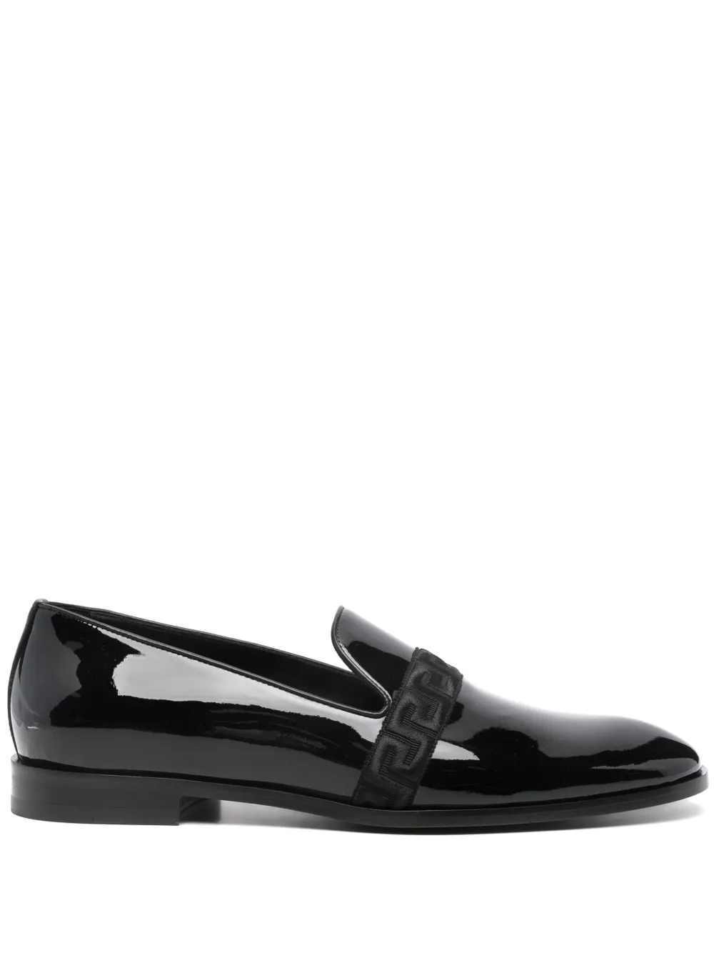 Versace Medusa patent-leather loafers Men