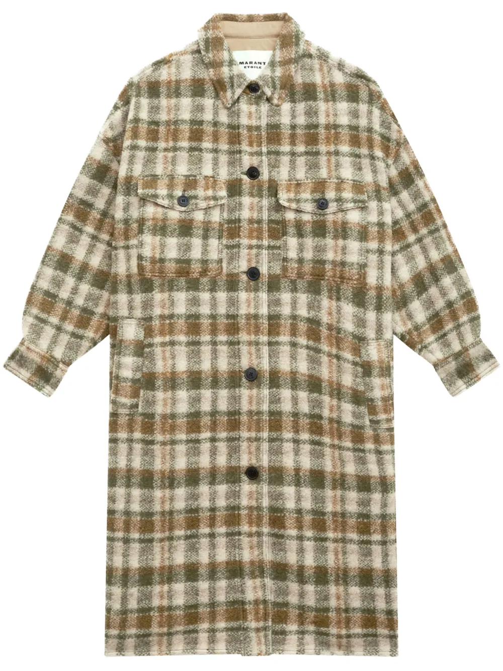 MARANT ÉTOILE Fontizi coat | Green | Image 1