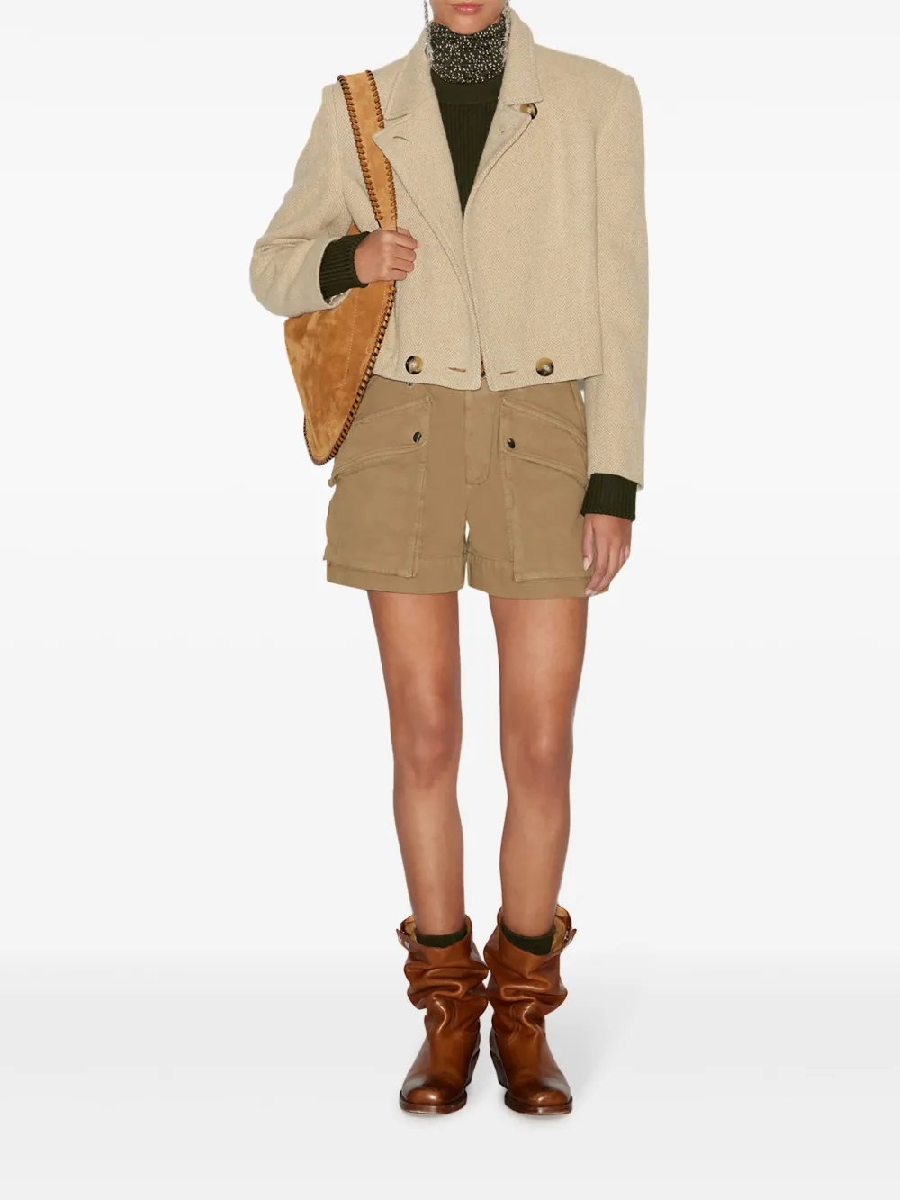 MARANT ÉTOILE Cassidy jacket | Cropped Jackets | Image 2