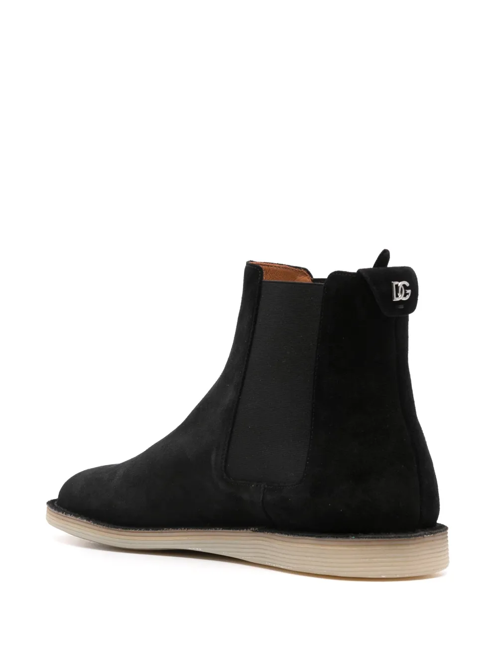 Dolce & Gabbana suede ankle boots Black