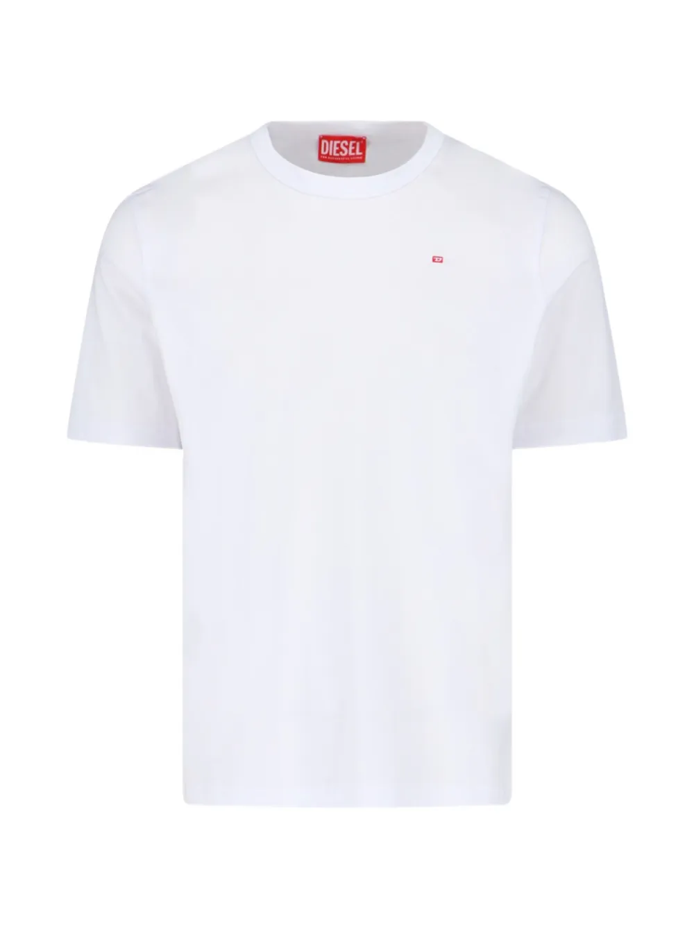 Diesel T-Adjust-Microdiv T-shirt Wit