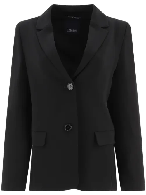 S Max Mara blazer Cady - Noir - 'S Max Mara - Modalova