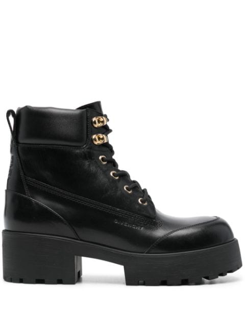 Givenchy Trekker leather ankle boots
