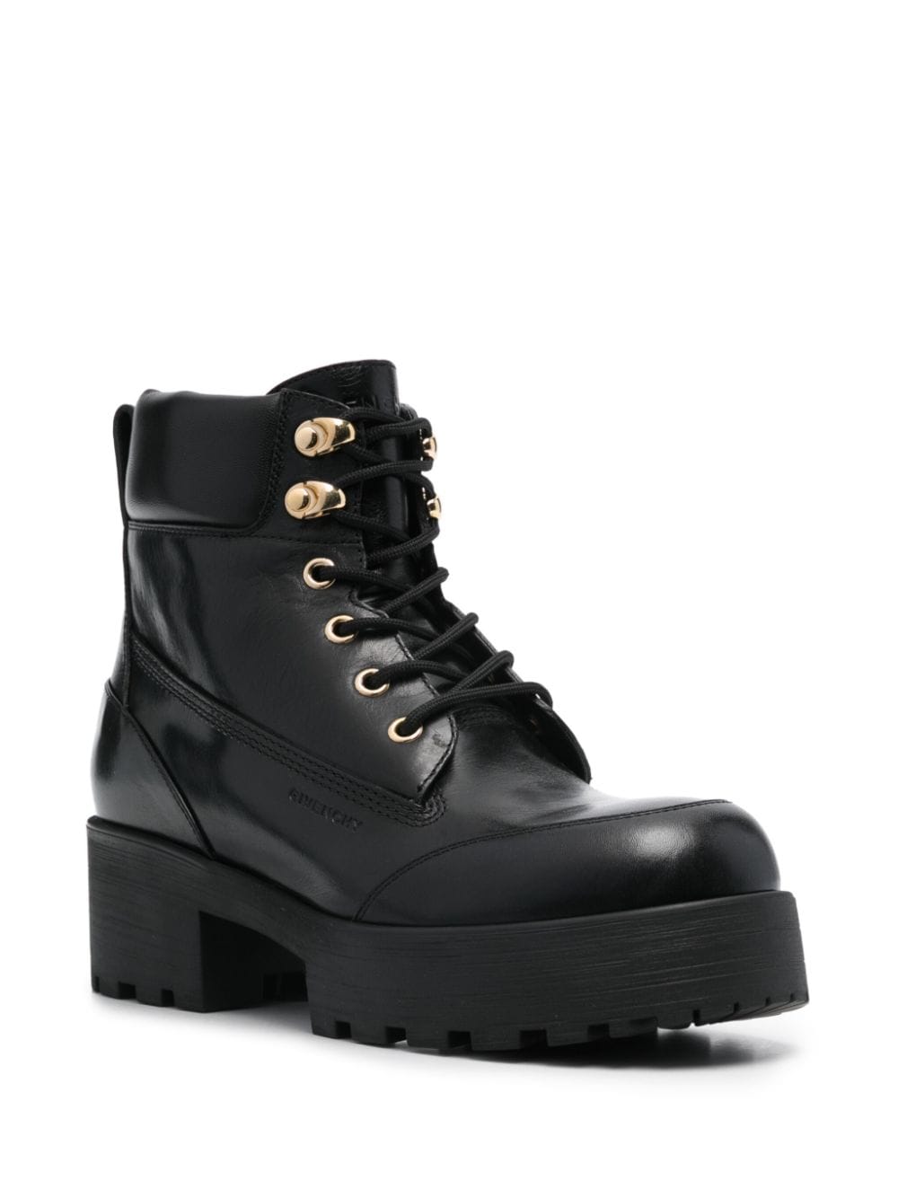 Givenchy Trekker leather ankle boots - Zwart