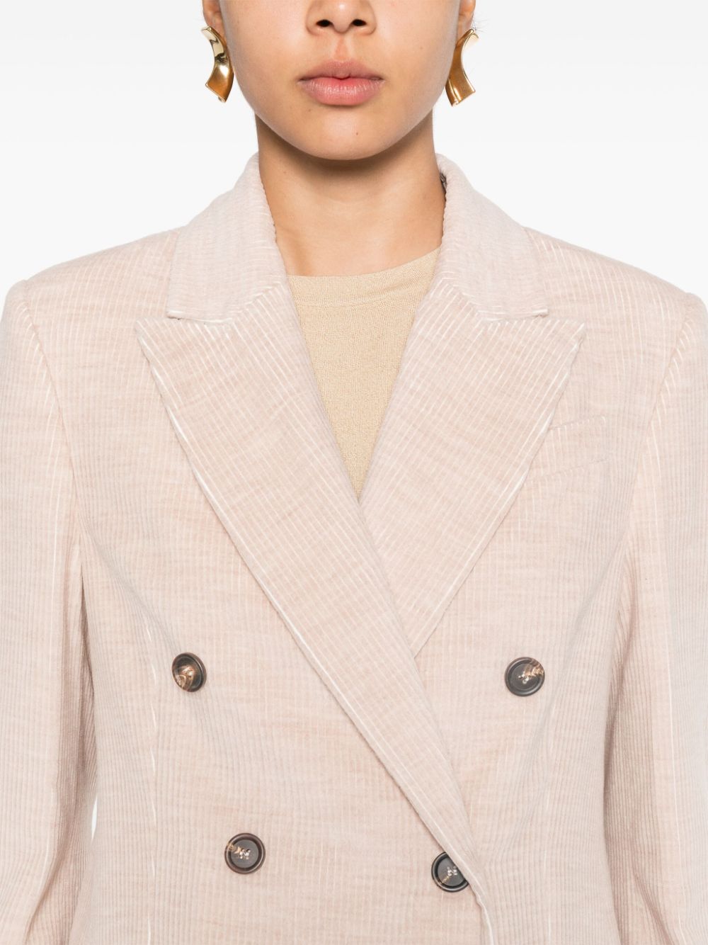 Find affordable shopping Brunello Cucinelli corduroy blazer Women