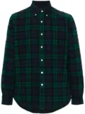 Polo Ralph Lauren plaid brushed Oxford shirt - Blue