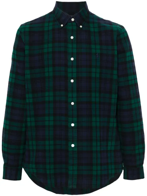 Polo Ralph Lauren plaid brushed Oxford shirt