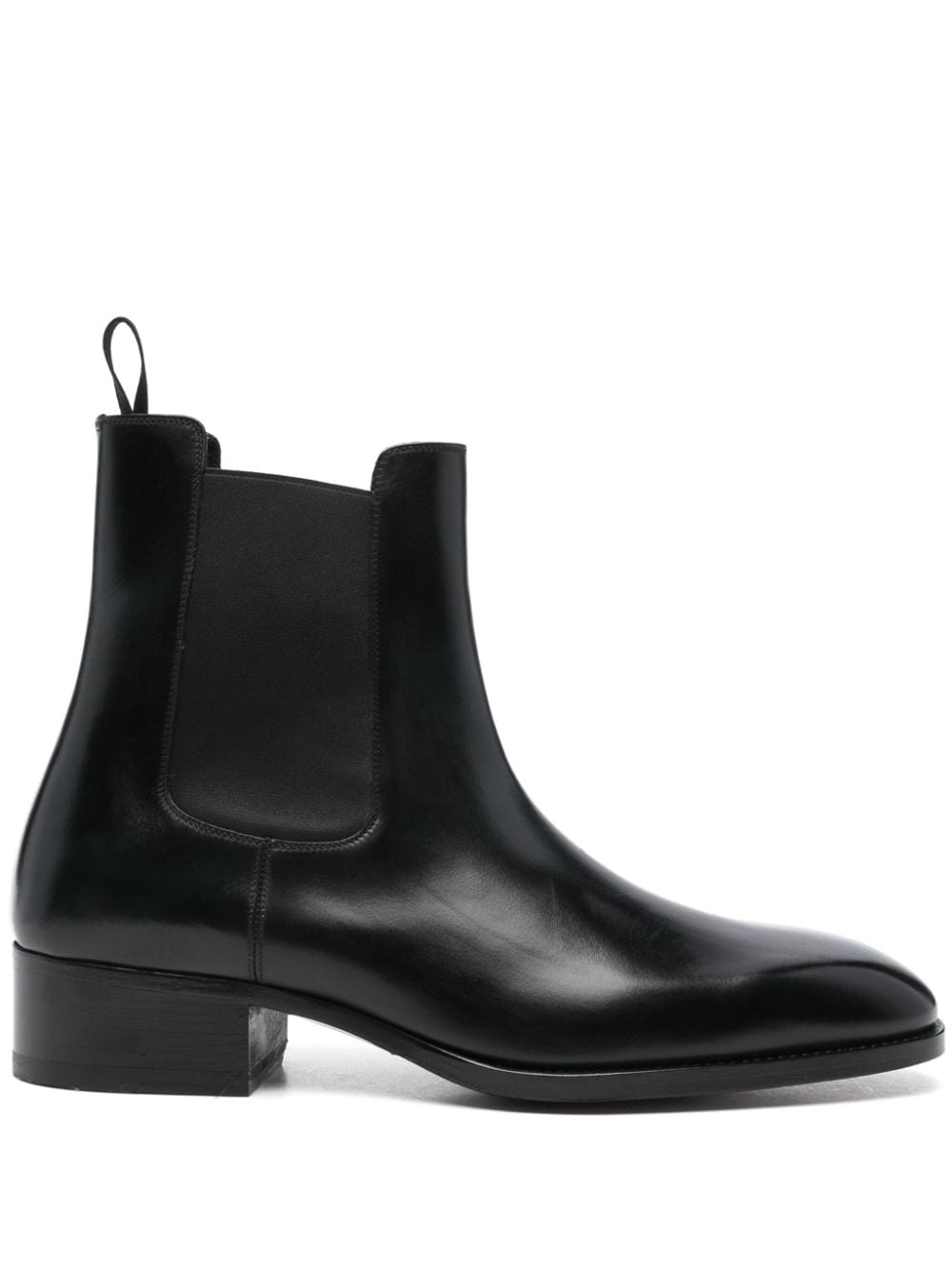 TOM FORD 40mm leather Chelsea boots Black