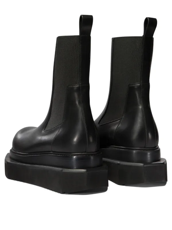 Rick Owens DRKSHDW Beatle Turbo Cyclops Boots | Black | FARFETCH 