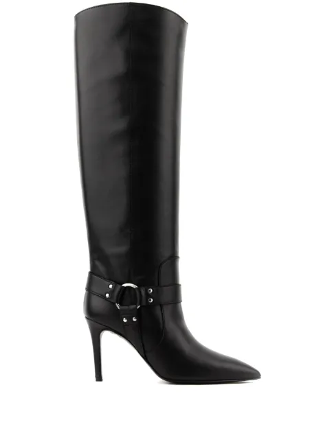 Paul Warmer Arizona pointed-toe boots