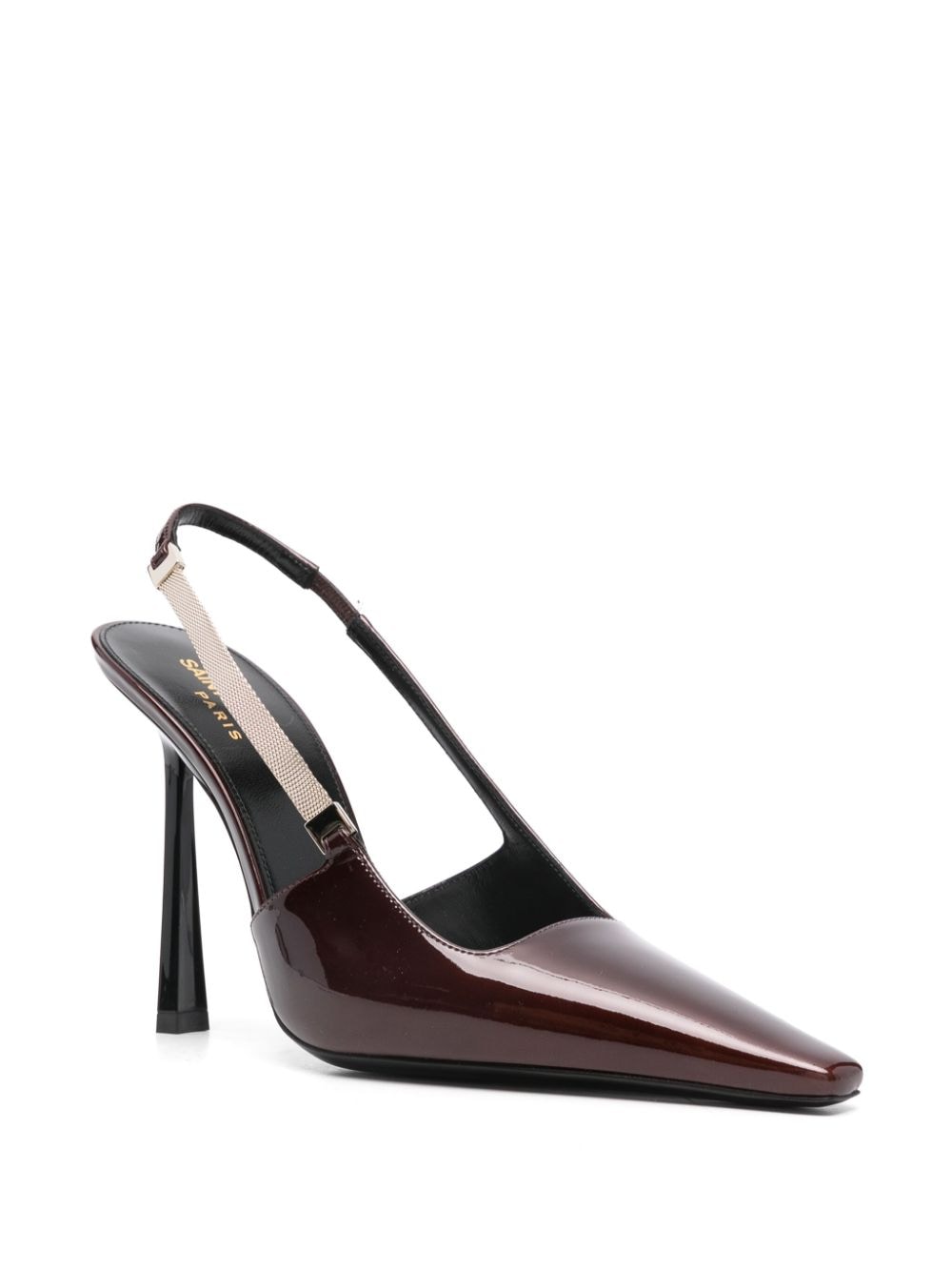 Saint Laurent 120 mm Blake pumps - Rood