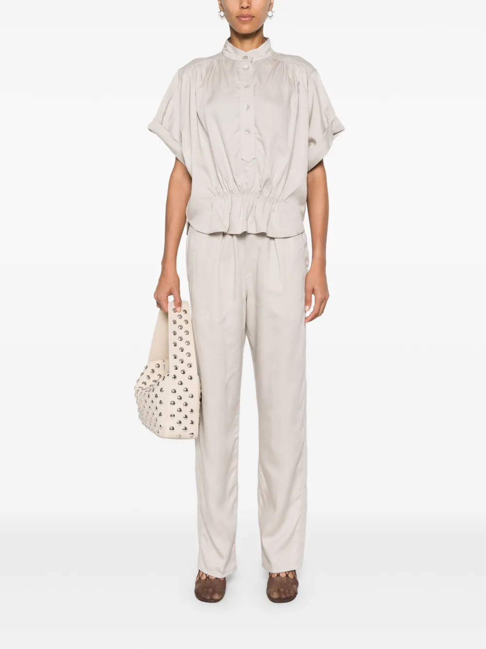 MARANT ÉTOILE Viviana blouse - Beige