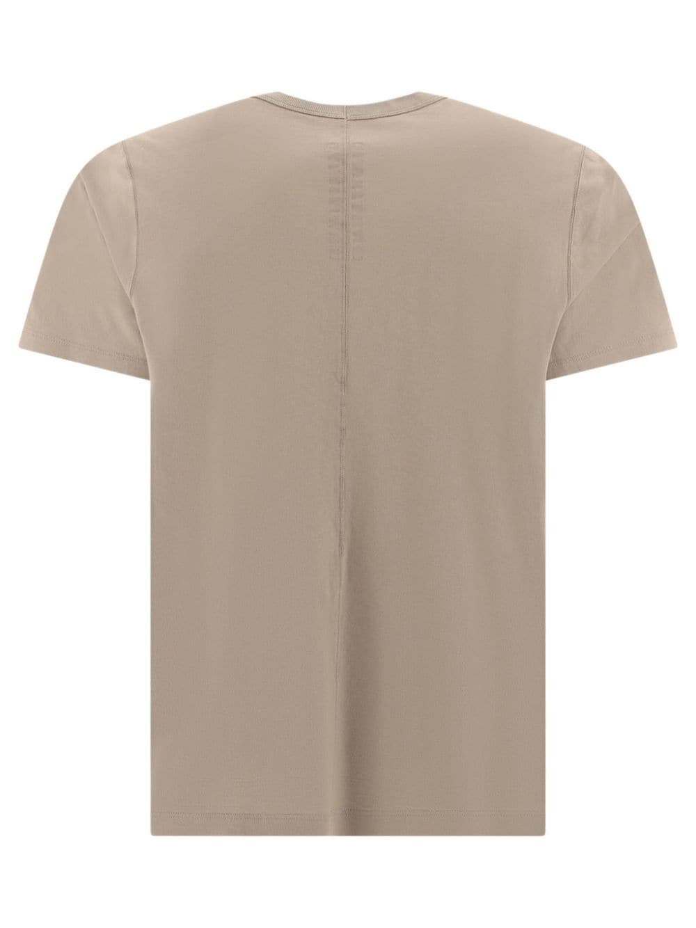 Shop Rick Owens Drkshdw Level Organic-cotton T-shirt In Grey