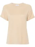 Brunello Cucinelli metallic-threading T-shirt - Neutrals