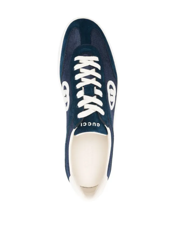 Gucci sneakers navy hotsell