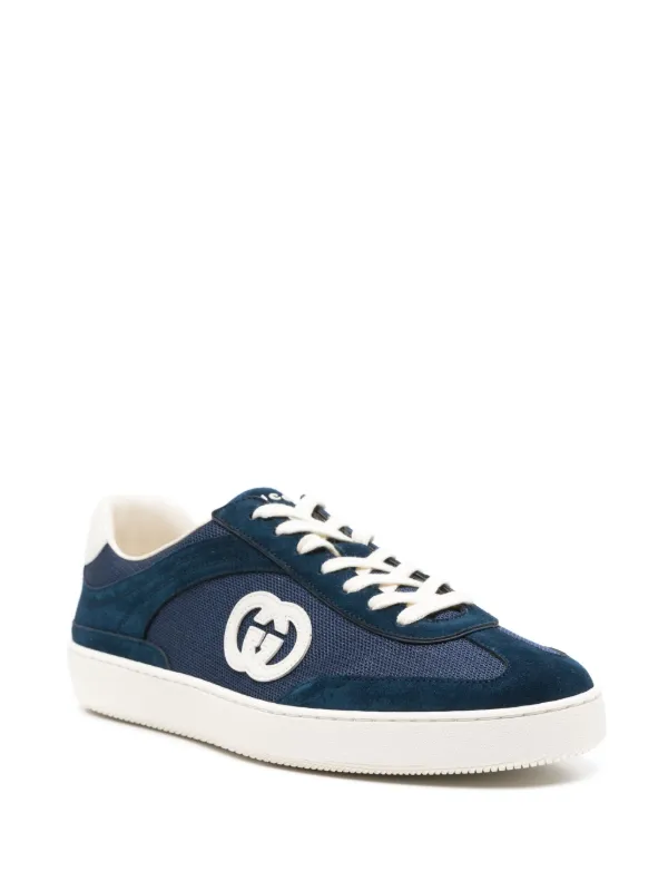 GUCCI デニムブルースニーカー グッチ リウェブ〕メンズ スニーカー ・ライトブルー GGデニム | GUCCI公式