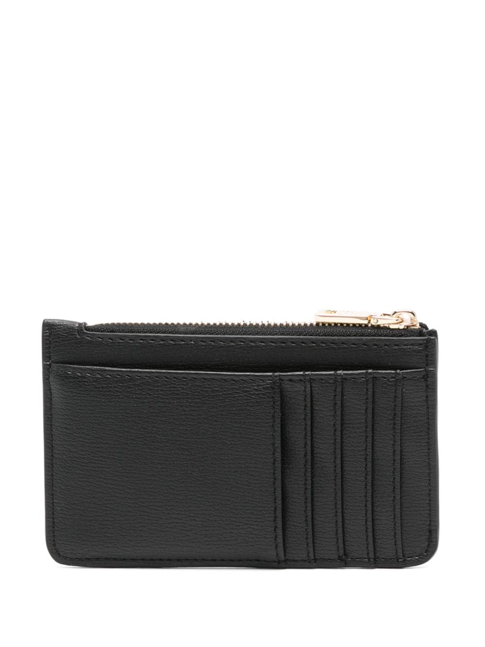 Love Moschino logo-lettering wallet - 000 NERO