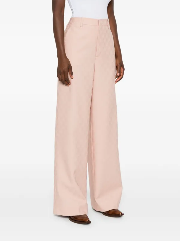 Gucci pink trousers on sale