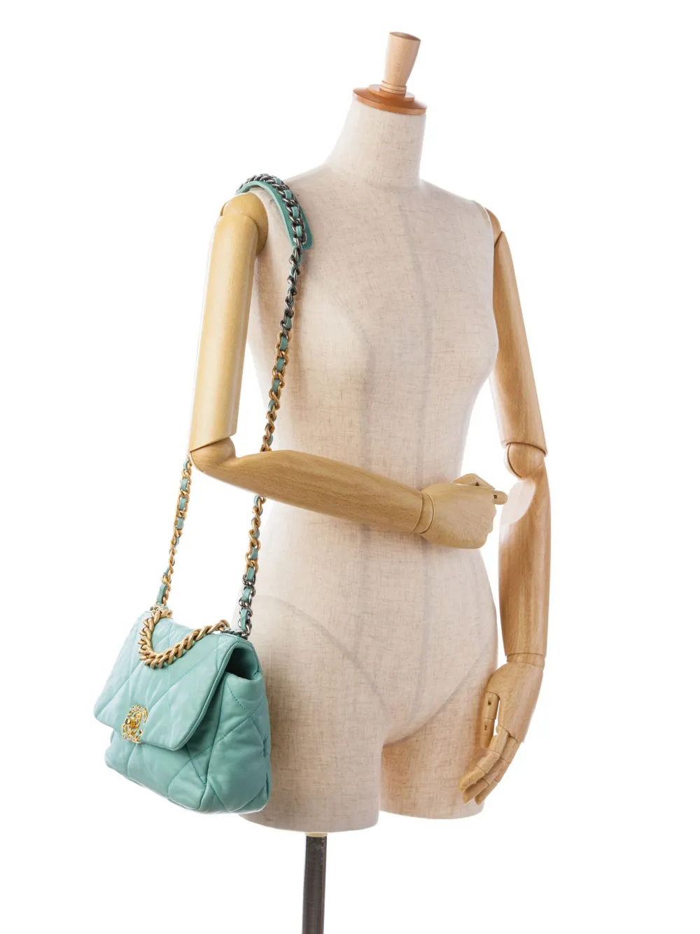 CHANEL Pre-Owned 2019 Medium Lambskin 19 Flap Satchel - Farfetch