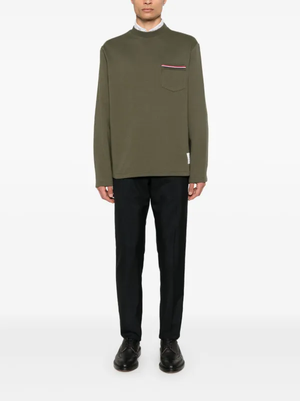 Thom Browne クルーネック スウェットシャツ | グリーン
