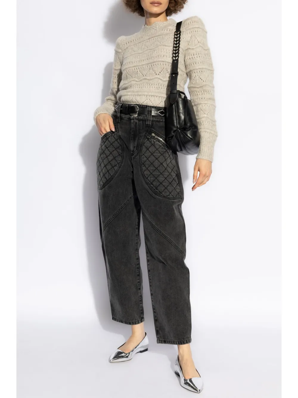 MARANT ÉTOILE Othona patterned-knit jumper | Knitted Sweaters | Image 2