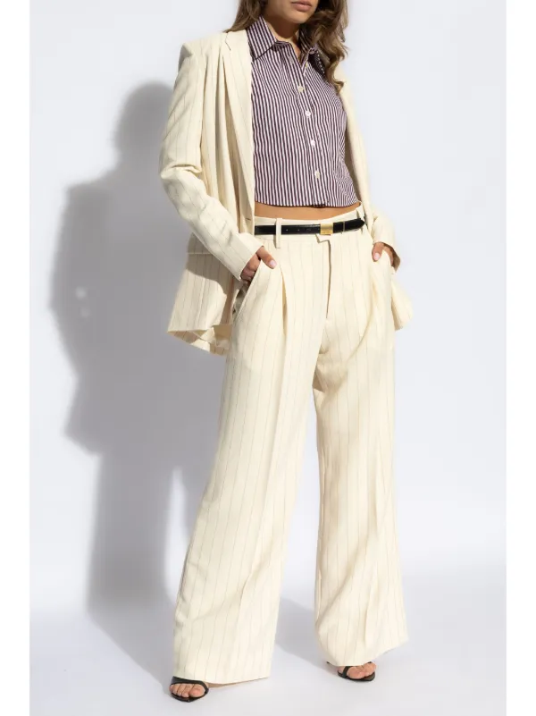 ISABEL MARANT Omelia ストライプ ジャケット | ニュートラル